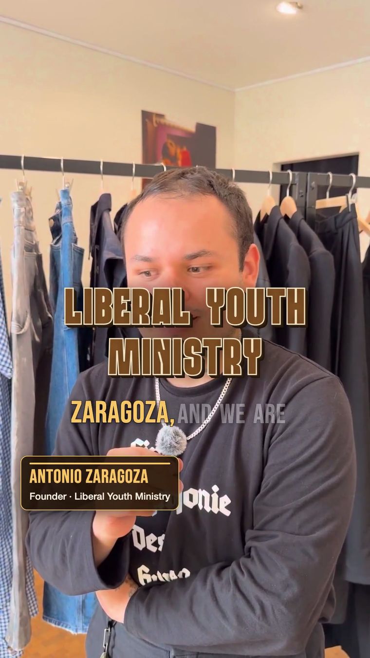 Liberal Youth Ministry - Antonio Zaragoza